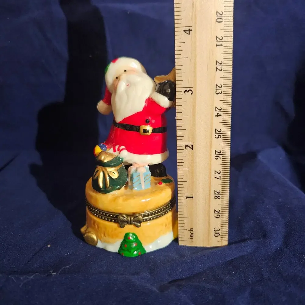 Santa Star Hinged Trinket